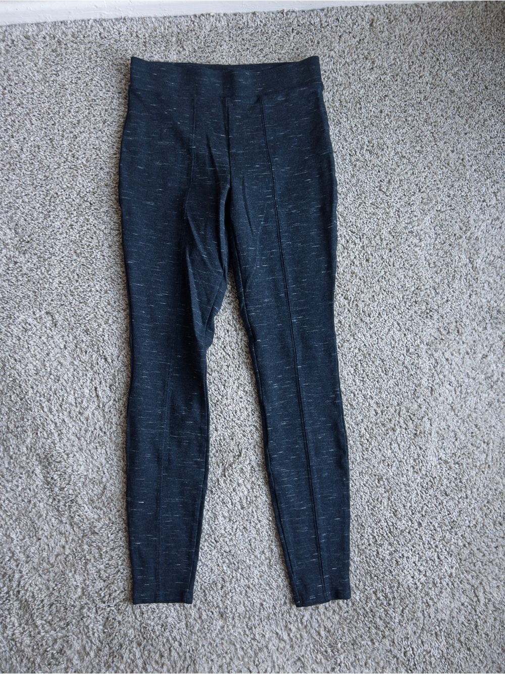 Time and Tru Women's Charcoal Heathered Leggings